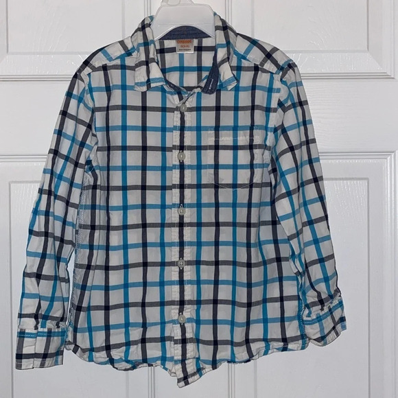 Gymboree Other - Boys Long Sleeve Button Down Shirt Size 5/6